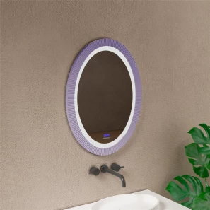 Изображение товара зеркало 60x80 см фиолетовый abber stein as6601violett