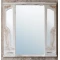 Зеркальный шкаф 92x96,5 см белое дерево медная патина Atoll Барселона - 1