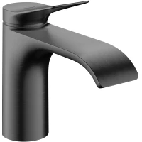 Кран для холодной воды Hansgrohe Vivenis 75013340 без донного клапана, черный хром матовый