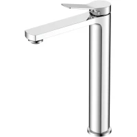 Смеситель для раковины Vincea Arco VBF-4AR02CH без донного клапана, хром