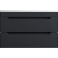 Тумба под раковину Style Line Остин ЛС-00002404 79,8 см, подвесная, графит матовый