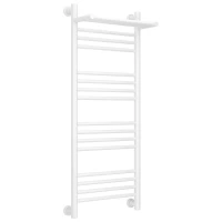 Полотенцесушитель водяной 1000x400 белый глянец Сунержа Богема с полкой+ 12-0223-1040