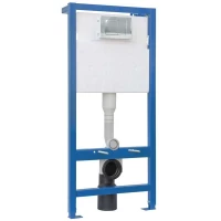 Инсталляция для унитаза Winkiel WIW100.3.2.0.0.0 с кнопкой смыва, хром