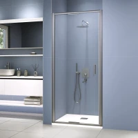 Душевая дверь RGW SV-05-2Gr Stilvoll 703205210-110 100 см, профиль оружейная сталь матовый, стекло прозрачное