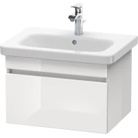Тумба белый глянец 58 см Duravit DuraStyle DS638002222