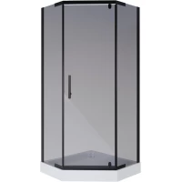 Душевой уголок с поддоном 100x100x195 см Niagara NG-010-14DT тонированное