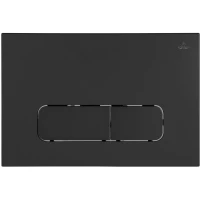 Кнопка смыва AltroBagno AltroBagnoPFP002MB для инсталляции, черный матовый