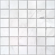 Мозаика Pietrine 7 Dolomiti bianco POL 48x48x7
