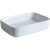 Раковина-чаша Allen Brau Fantasy 4.11021.21 50x36 см, накладная, белый матовый