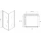 Душевой уголок 100x90 см Abber Sonnenstrand AG04100-S90 прозрачное Душевой уголок 100x90 см Abber Sonnenstrand AG04100-S90 прозрачное - 4