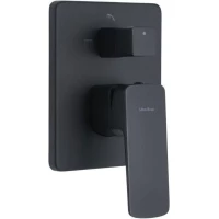 Смеситель для ванны Allen Brau Infinity X2 5.21014-31 встраиваемый, черный матовый