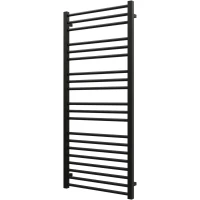 Полотенцесушитель электрический Grota Classic 4650186712165 1200x530, ТЭН левый/правый, черный матовый