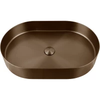 Раковина-чаша AltroBagno Eterno AltroBagnoEterno001028BrAn 59,6x39,6 см, накладная, состаренная бронза