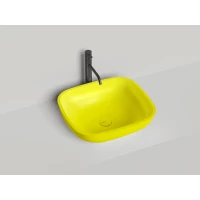 Раковина-чаша Salini S-Sense Gloria 08 1102108GF 49,5x44,5 см, накладная, покраска по RAL глянец полностью