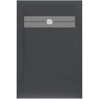 Душевой поддон Allen Brau Infinity 8.21003-AM 120x90 см, из литьевого мрамора, прямоугольный, антрацит матовый