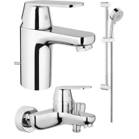 Комплект смесителей (3 в 1) Grohe Eurosmart Cosmopolitan 121655