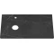 Столешница Misty Роял VS03-80 80 см L, черный матовый - 1