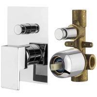 Смеситель для ванны Plumberia Selection TAG KITTG1001CR встраиваемый, хром