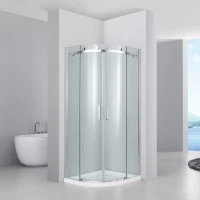 Душевой уголок 100x100 см Black & White Stellar Wind 2011010 прозрачное