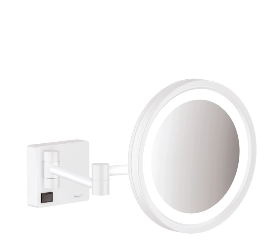 Косметическое зеркало x 3 Hansgrohe AddStoris 41790700 зеркало косметическое doco daylight small pro розовое m002