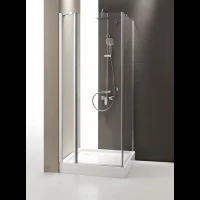 Душевой уголок Cezares Triumph 90x90 см текстурное стекло TRIUMPH-D-A-12-90-P-Cr-L