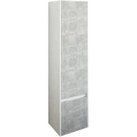 Пенал Sanflor Калипсо C03878 подвесной R, ателье светлый/белый глянец