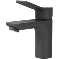 Смеситель для раковины AM.PM X-Joy F85A02122 без донного клапана, черный матовый