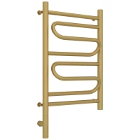 Полотенцесушитель электрический 600x400 золотой матовый МЭМ левый Сунержа Элегия 3.0 032-5818-6040