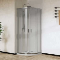 Душевой уголок Vincea City VSQ-5CT800CL 80x80 см, профиль хром, стекло прозрачное