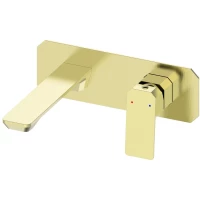 Смеситель для раковины Wonzon & Woghand Diamond WW-88869011-BG встраиваемый, золотой матовый