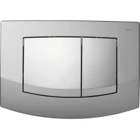 Кнопка смыва Tece TECEambia 9240253 для инсталляции, матовый хром/хром