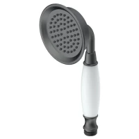 Душевая лейка Wonzon & Woghand WW-88SC07-BGM 99 мм, 1 режим, темный графит матовый