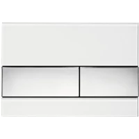 Кнопка смыва Tece TECEsquare 9240802 для инсталляции, белый/хром