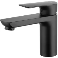 Смеситель для раковины Wonzon & Woghand Line WW-A40732-MB черный матовый