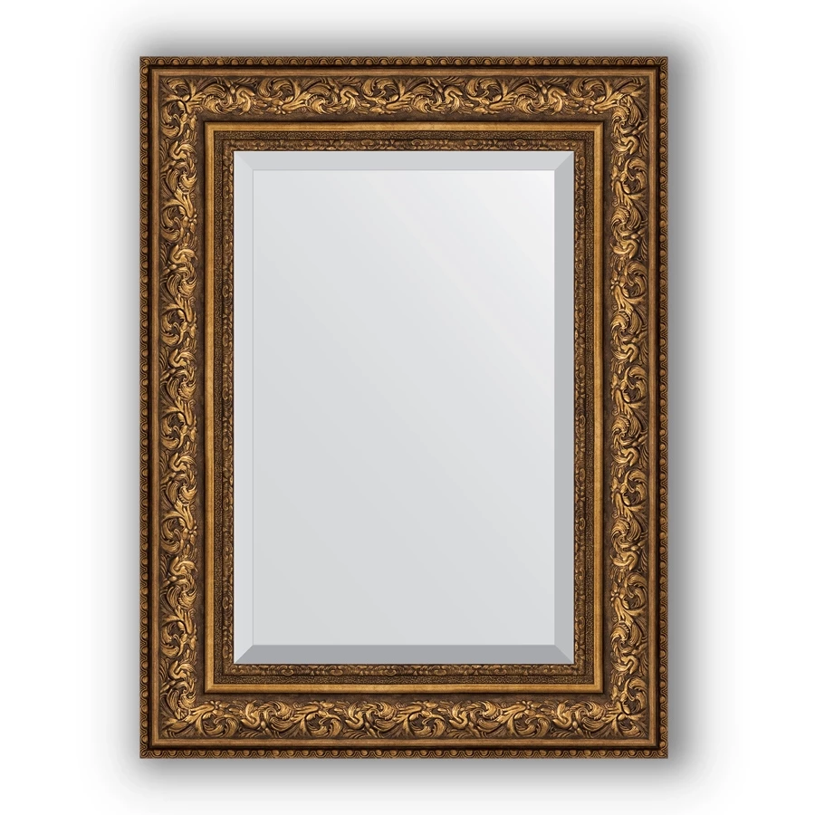 Зеркало 60x80 см виньетка состаренная бронза Evoform Exclusive BY 3401 зеркало 60x80 см evoform standard by 0219