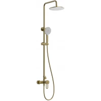 Душевая система Wonzon & Woghand WW-B2166-A-BG 224 мм, со смесителем, золотой матовый