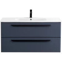 Тумба Grafito 97 см Cezares Eco ECO-CER-1000-2C-SO-GR-P