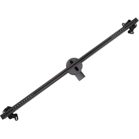 Душевой трап (лоток) Knotlor Core SDRS1000GM 100 см, с решеткой, щелевой, вороненая сталь