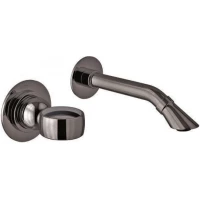 Смеситель для раковины Webert Opera OA830606985 встраиваемый, без донного клапана, графит