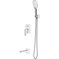 Смеситель для ванны Omnires Parma SYSPMW01CRB