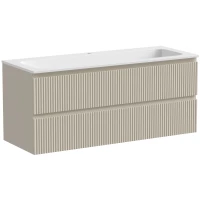 Тумба бежевый матовый 119,5 см Sancos Snob R SNR120CE