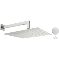 Верхний душ Mariani B3715Q0501 300 мм, с кронштейном, белый матовый