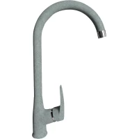 Смеситель для кухни GranFest Z-3424 серый