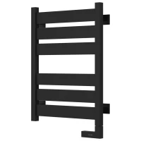 Полотенцесушитель электрический 600x400 черный матовый МЭМ правый Сунержа Центурион 2.0 31-5603-6040