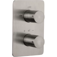 Термостат для ванны Emmevi Filoinox 85319/IN встраиваемый, нержавеющая сталь