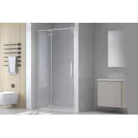 Душевая дверь Royal Bath Bern Bern-V RB90-T-CH 90 см, профиль хром, стекло прозрачное