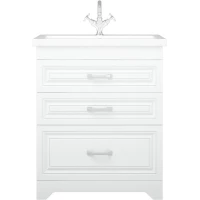 Тумба белый матовый 66 см Corozo Каролина SD-00000923