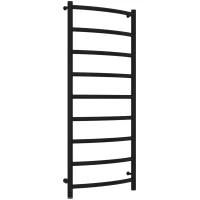 Полотенцесушитель электрический 1200x500 черный матовый МЭМ левый Сунержа Галант 4.0 31-0830-1250