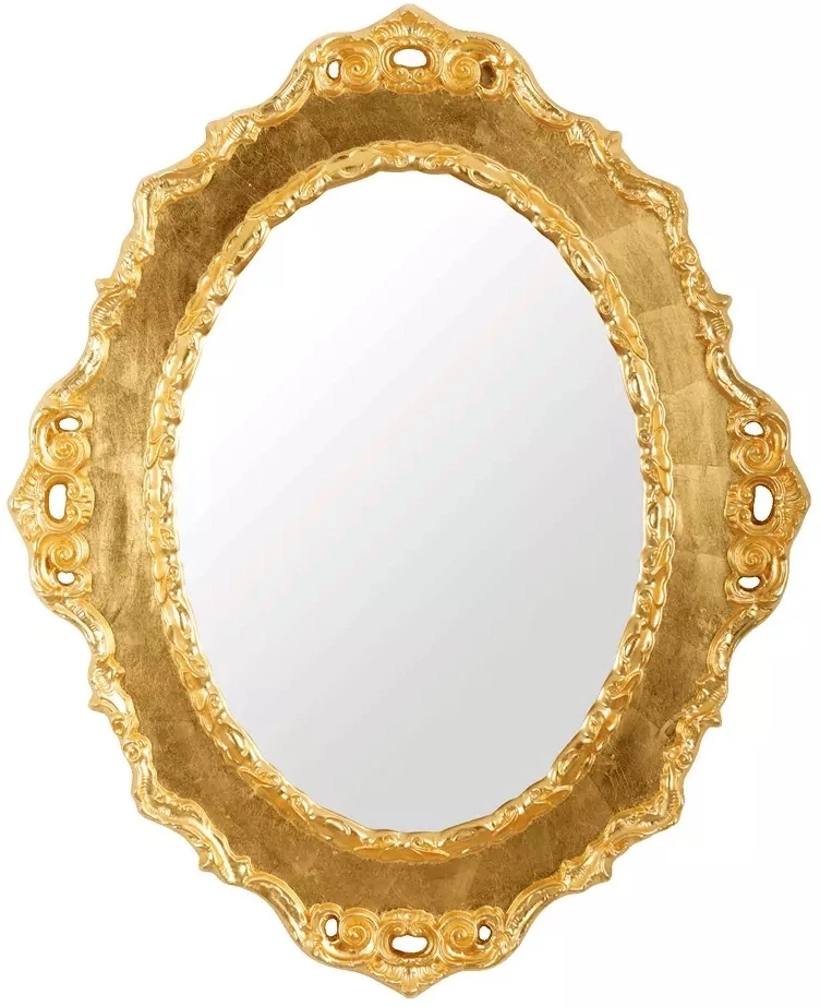Зеркало 85x105 см золотой Migliore 24963 зеркало 117x117 см золотой migliore солнышко 30581