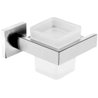 Стакан для зубных щеток Feramolli Maggiore CN102 настенный, никель матовый